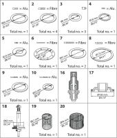 027F3376 Danfoss комплект для кап.ремонта PM 65