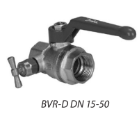 065B8220 Danfoss BVR-D_Кран шаровой PN40 DN40 со спускным элементом