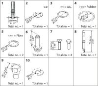 032F2348 Danfoss комплект для кап.ремонта EVRAT/ST 20