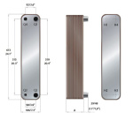 Теплообменники микропластинчатые MPHE Danfoss