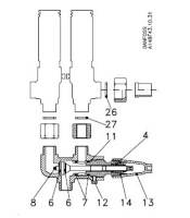 2453+054 Danfoss комплект прокладок