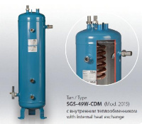 SGS-32W-CDM ESK Schultze ресивер с теплообменником, 60 бар.