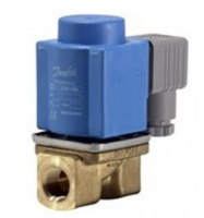 032U367541 Danfoss клапан электромагнитный EV 210B, ДУ 4.5 мм, латунь, G 3/8, EPDM, НЗ, с катушкой 230 В, 50 Гц, пром.