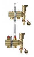 088U0702 Danfoss Коллекторная группа с балансировочными клапанами FHF set