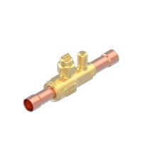009L6586 Вентиль шаровой Danfoss GBCT 16s (ODF 5/8" : пайка, сервисный штуцер, 140 бар)