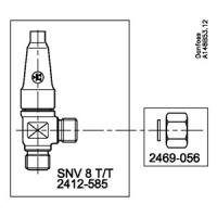 148H3450 Danfoss запасные части для клапана SNV-ST