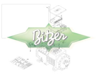 34201404 Муфта, опция для компрессоров Bitzer