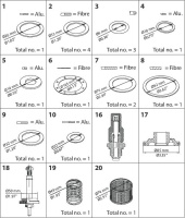 027F3375 Danfoss комплект для кап. ремонта для PM 50 (стандартный конус)