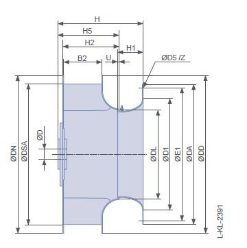 Рабочее колесо Ziehl-abegg RH11C.1R/SM35 арт.112469 с зажимной ступицей