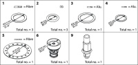 027H6028 Danfoss комплект для кап. ремонта для ICS 80