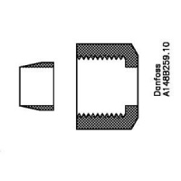 148B4182 Danfoss отрезное кольцо с накидной гайкой