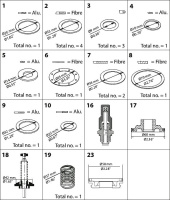027F0563 Danfoss комплект для кап. ремонта для PMLX 32