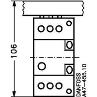047B3059 Danfoss выключатель автоматический CTI 15, 10,0-16.0A