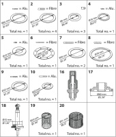 027F3373 Danfoss комплект для кап. ремонта для PM 32 (стандартный конус)