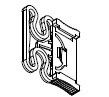 080G3308 Danfoss клипсы крепления Для контроллера типа ERC