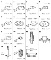 027F0557 Danfoss комплект для кап. ремонта PML 40