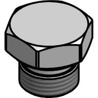 027L1265 Danfoss заглушка для бокового порта ICF RG 3/8”