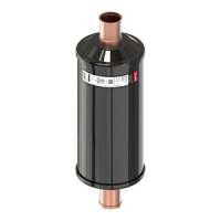 023Z4592 Danfoss Фильтр-осушитель DML 309S (ODF 1 1/8" : пайка, штуцеры стальные омедненные)