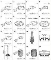 027F3379 Danfoss комплект для кап. ремонта для PM 125 (стандартный конус)