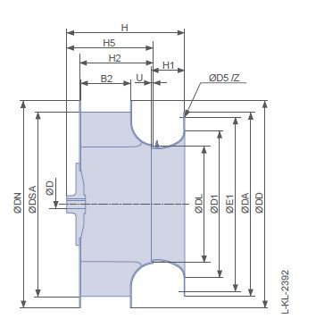 Рабочее колесо Ziehl-abegg RH25C.1R/NA02 арт.112277 c нерегулируемой ступцией