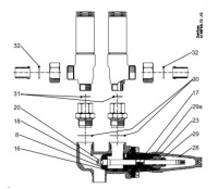148F3037 Danfoss комплект ниппелей DSV 1