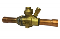 Вентиль шаровый 5/8" с сервисным штуцером Becool BC-BVa-58