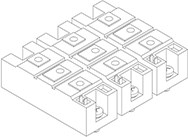 100047-3 Danfoss Комплект диодного выпрямителя