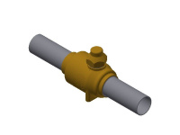 009G7410 Danfoss клапан запорный шаровой GBC 35s H