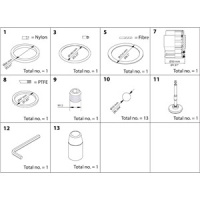 148B6472 Danfoss Комплект для капитального ремонта SVA 200