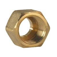 011L1101R РИДАН Гайка накидная NS4-4 (1/4" - 6 mm)
